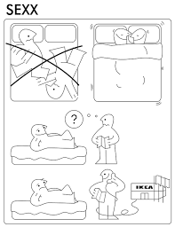 Funny Ikea Instructions Teaches You How To Handle Real Life Situations Designtaxi Com Ikea Instructions Ikea Art Ikea