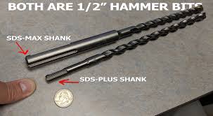 Hammer Drill Bits Sds Vs Sds Plus Vs Sds Max Vs Spline