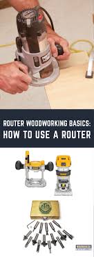 Router Woodworking Basics How To Use A Router Router Woodworking Woodworking Basics Wood Crafting Tools