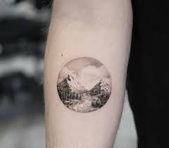 On My Calf Circle Tattoos Tattoos Round Tattoo