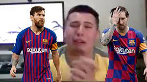 Tito vilanova, alors atteint d'un cancer, a su trouver les mots pour le retenir. Aficionado Llora Tras La Salida De Messi Del Barcelona Y Se Vuelve Viral Video
