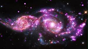 Galactic Gathering Gives Sparkling Light Display Nasa Spitzer Space Telescope Galaxies Spiral Galaxy Galaxy Ngc