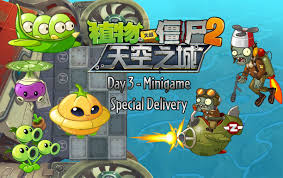 Plants Vs Zombies 2 Chinese Version Special Delivery Sky City Day 3 1 8 0 Ios Zombie 2 Special Delivery Day
