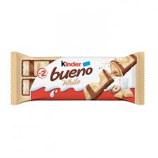 400 ml lapte 1 pachet de budinca de vanilie 200 g unt 200 g zahar 400 g crema de ciocolata. Barrita De Chocolate Blanco Relleno De Crema De Avellanas Kinder Bueno Pack De 2 Unidades De 19 5 G Carrefour Supermercado Compra Online