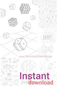 Break out the colored pencils, crayons, or markers and have fun! Pin On Awesome Etsy Finds