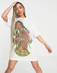 Love the style of this shirt, boxy but comfy and flattering. Jaded London Oversized T Shirt Dress With Oversized Graphic Asos