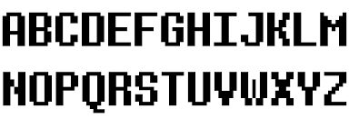 This font is also called the undertale logo font. Determination Sans Web Regular Schriftart Kostenlos Herunt