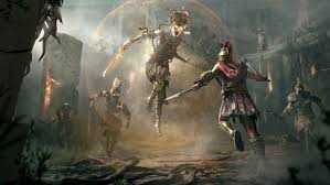 Medusa Vs Alexios From Assassin S Creed Odyssey Art Illustration Artwork Gaming Videog Assassin S Creed Wallpaper Assassins Creed Assassins Creed Odyssey