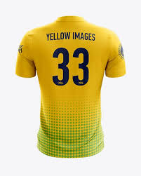 Soccer Jersey Mockup Back View In Apparel Mockups On Yellow Images Object Mockups In 2020 Shirt Mockup Clothing Mockup Tshirt Mockup