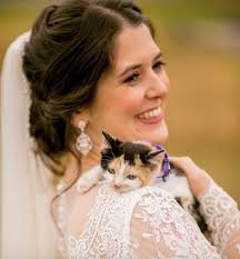 Groom Surprises Bride With New Kitten On Their Wedding Day
