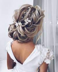 Bride Headpieces Floral Hair Piece Wedding Flower Hair Vine Bride Hair Accessories Flower Pieces For Bride White Hairpiece Beach Wedding Wedding Hair Inspiration Wedding Hair Pieces Floral Hair Pieces