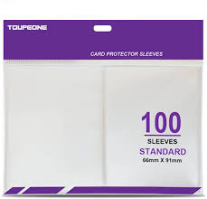 Custom trading card sleeves are equipped with stringent stitching processes and can hold the cards tightly so as to prevent any kind of mishaps. Amazon Com Toupeone 100 Pokemon Card Sleeves Clear Plastic Card Sleeves For Trading Cards Board Game Cards Standard Card Protectors Sleeves For Pokemon Cards Magic The Gathering Mtg Yugioh Photocard Tcg Toys