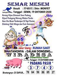 1 New Message Kode Syair Sydney 19 Oktober 2020 Forum Syair Togel Hongkong Singapura Sydney