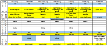 Check out these awesome (and free) cleaning schedules that will help you feel sane and keep that cleaning under control. A Short Guide To Creating Your Own House Cleaning Schedule And Sticking To It
