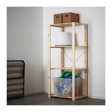 Hejne Shelf Unit Softwood 30 3 4x12 1 4x67 3 8 Ikea Shelving Unit Shelving Ikea Shelving Unit