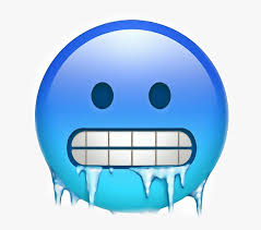 Instead of ignoring your friends or followers, send them the thinking emoji. Emoji Face Cold Freezing Hd Png Download Transparent Png Image Pngitem