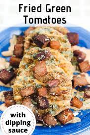 Southern Fried Green Tomatoes Green Tomato Recipes Fried Green Tomatoes Recipe Tomato Recipes