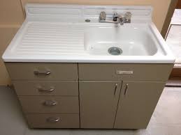Vintage Metal Kitchen Sink Cabinet On Popscreen From Kitchen Sink And Cabinet Vintage Farmhouse Sink Sink Cabinet Kitchen Sink Design