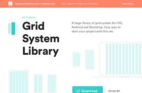 Grids For Ios Android And Bootstrap Web Grid Grid Web Design Tips
