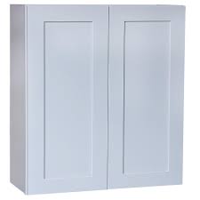 It is the perfect storage solution for your kitchen or laundry room. Plywell Ready To Assemble 36x36x12 In Shaker Double Door Wall Cabinet With 2 Shelves In Gray Sgxw3636 The Home Depot Wall Cabinet Door Wall Double Doors