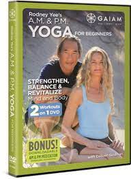 The gaiam performance dry grip yoga mat is excellent for yoga practitioners of all levels and experience, especially those who like to the gaiam fitness mat is excellent for anyone practicing yoga, from beginner to expert, with an added bonus for those who are into multiple types of exercise. Dvd Rodney Yees Am Pm Yoga For Beginners Yoga For Beginners Yoga For Balance Workout Regimen
