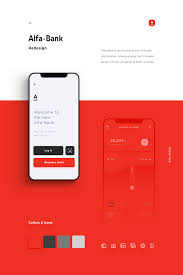 Alpha bank offers solutions for real estate buying. Alfa Bank Redesign On Behance