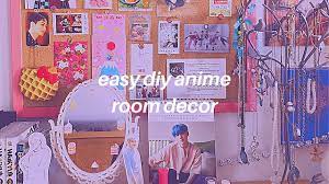 Easy Diy Room Decor Anime Edition Youtube