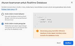 Firebase realtime database rules determine who can read and write access to your database. Memulai Firebase Realtime Database Gcp Database
