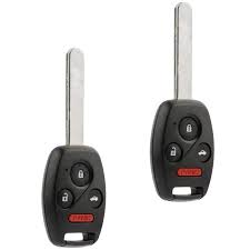 This feature transmits signals immediately you dial the button to the battery can last for three years in a honda smart key fob and up to 6 years in a standard fob with the key. Fits 2008 2009 2010 2011 2012 Honda Accord Coupe 4 Button Key Fob Keyless Entry Remote Mlbhlik 1t Pack Of 2 Walmart Com Walmart Com