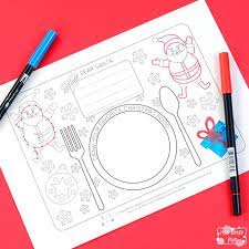 Click here to download or print the christmas activity placemat! Printable Christmas Placemats Itsybitsyfun Com