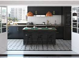 Kitchen Cabinet Design 3d 3d Model In 2020 Kitchen Cabinet Design Modern Kitchen Interiors Cabinet Design