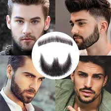 Bigote Mario Barba Falsa Realista De Cabello Humano