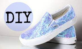 I Hope You Guys Enjoyed This Diy Iridescent Sparkle Shoes Video Check Out My Other Shoe Diy 39 S Diy Mermaid Shoes H Diy Glitter Shoes Diy Sneakers Diy Heels