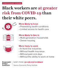 This includes for example funeral homes, coffins, crematoria, cemeteries, and headstones. Black Workers Face Two Of The Most Lethal Preexisting Conditions For Coronavirus Racism And Economic Inequality Economic Policy Institute