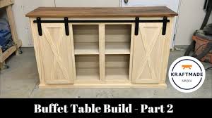 Collection by events at oregon state university. Buffet Table Build Part 1 The Base Cabinet Kraftmade Youtube