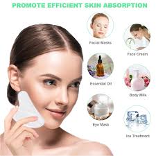 Gua Sha & Massage Stick Jade Natural Crystal Self Care Gifts Facial Skin  Care Tools Relaxing