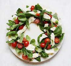 Stack the skewer sizes to form a colorful christmas tree, and drizzle with balsamic vinegar and olive oil. Make It Festive At The Last Minute