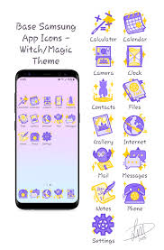 You can swipe through the different camera modes listed on the right, or along the bottom when you hold the s10 in portrait view. Artstation Samsung Galaxy Google Play App Icons Witch Magic Theme Lindsay Duthie