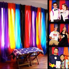 d i y photo booth backdrop for 10