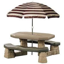 Kids Picnic Tables Step2 Naturally Playful Picnic Table With Umbrella Click Image For Mor Picnic Table With Umbrella Kids Outdoor Furniture Picnic Table