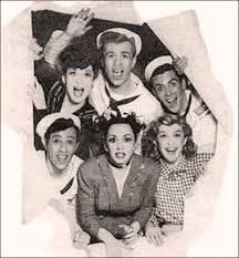 Adam masnyk, alex east, ben affleck and others. On The Town Original Cast Bibliolore