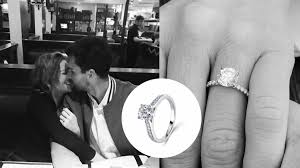 View this post on instagram a post shared by emily. Double Take How To Copy Brittany Snow S Round Brilliant Cut Diamond Engagement Ring