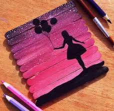 Las Vacaciones Traen Consigo Horas De Tiempo Libre Sobre Todo Para Los Ninos Sedientos De Actividades Divertida Arte De Pales Manualidades Artesanias De Palos