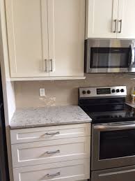 Vest Kitchen After Antique White Shaker Cabinets Cambria Windermere Countertop White Shaker Kitchen Cabinets White Shaker Kitchen Shaker Kitchen Cabinets