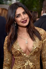 Priyanka Chopra Brought Grunge Lips To The Golden Globes Red Carpet Priyanka Chopra Makeup Priyanka Chopra Hot Priyanka Chopra Images