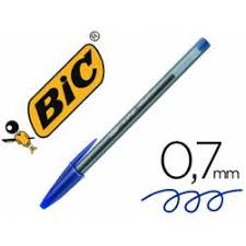 Boligrafos Bic Cristal Atlantic Y Mas Materialescolar Es Historia de los bolis bic. boligrafo bic cristal ultrafine punta forma aguja 0 7 mm punta 0 7 mm trazo de 0 3 mm