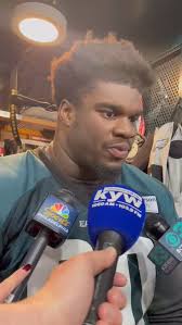 Jordan Davis had the perfect response to his Pro Bowl snub following Eagles practice on Tuesday 🦅