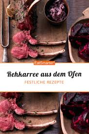 Rehkarree Aus Dem Ofen Rezept Lebensmittel Essen Rezepte Rote Bete