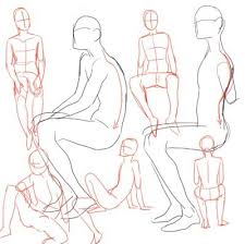 Man Sitting Art Reference Poses Drawing Reference Poses Anatomy Reference