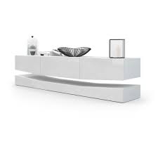 Mit einem klassischen weiß macht man keinen fehler beim kauf eines möbelstück, auch gerade wenn es sich um ein tv lowboard weiß matt handelt. Tv Board City Mit Schubkasten Und Sockel Led Optional